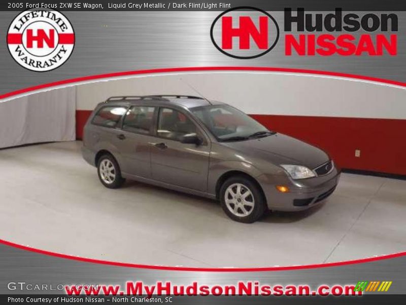 Liquid Grey Metallic / Dark Flint/Light Flint 2005 Ford Focus ZXW SE Wagon