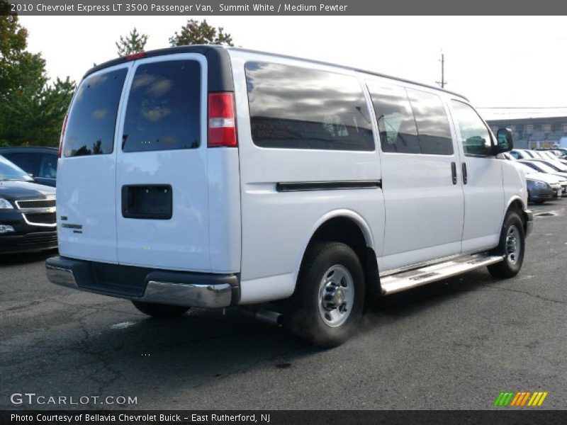 Summit White / Medium Pewter 2010 Chevrolet Express LT 3500 Passenger Van