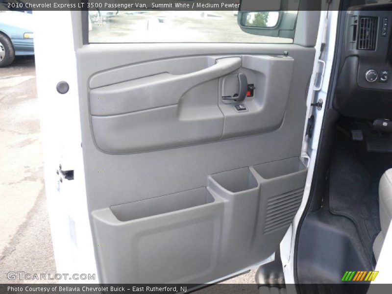  2010 Express LT 3500 Passenger Van Medium Pewter Interior