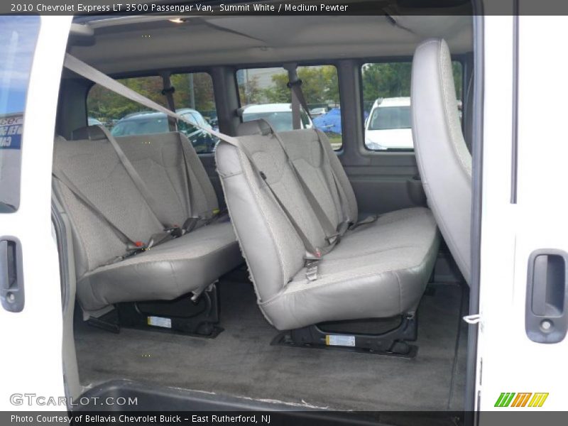  2010 Express LT 3500 Passenger Van Medium Pewter Interior