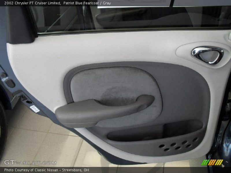 Patriot Blue Pearlcoat / Gray 2002 Chrysler PT Cruiser Limited