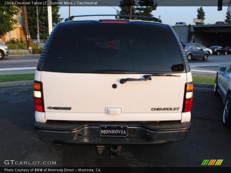 Summit White / Tan/Neutral 2004 Chevrolet Tahoe LT
