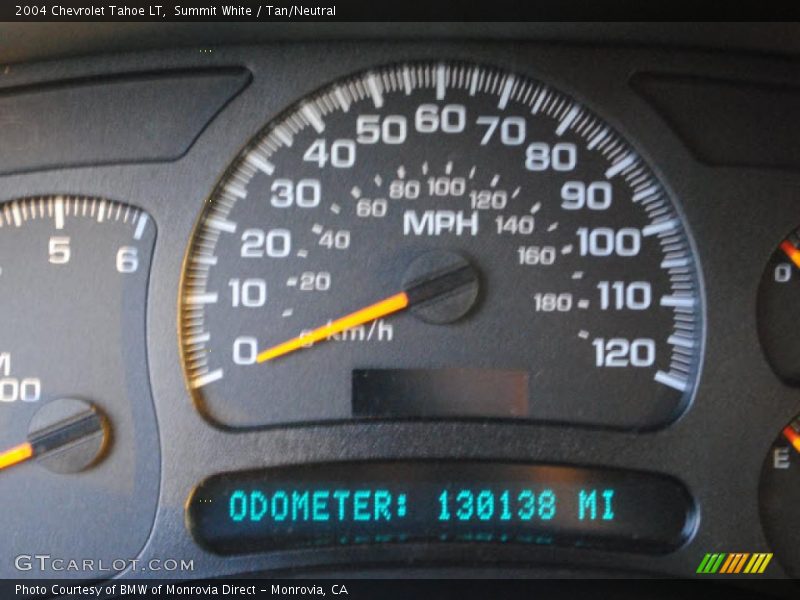 Summit White / Tan/Neutral 2004 Chevrolet Tahoe LT