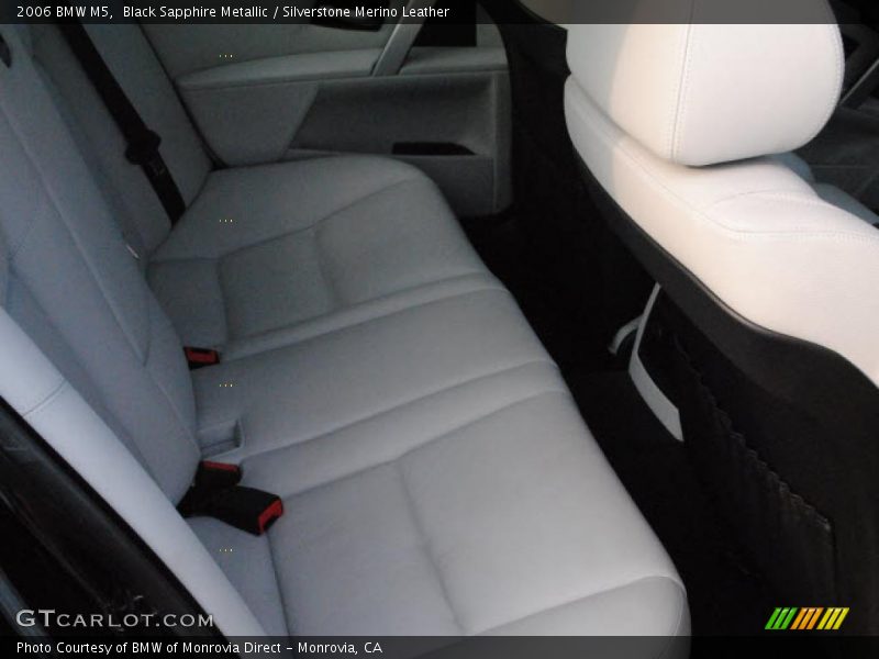Black Sapphire Metallic / Silverstone Merino Leather 2006 BMW M5