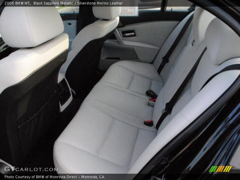 Black Sapphire Metallic / Silverstone Merino Leather 2006 BMW M5