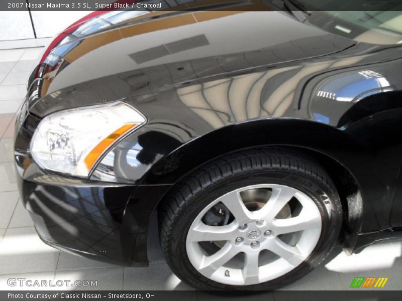 Super Black / Charcoal 2007 Nissan Maxima 3.5 SL