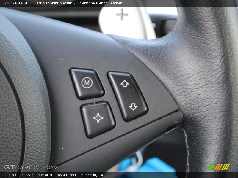 Black Sapphire Metallic / Silverstone Merino Leather 2006 BMW M5