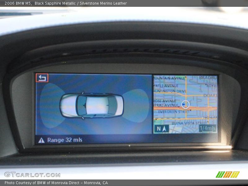 Black Sapphire Metallic / Silverstone Merino Leather 2006 BMW M5