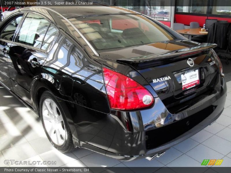 Super Black / Charcoal 2007 Nissan Maxima 3.5 SL
