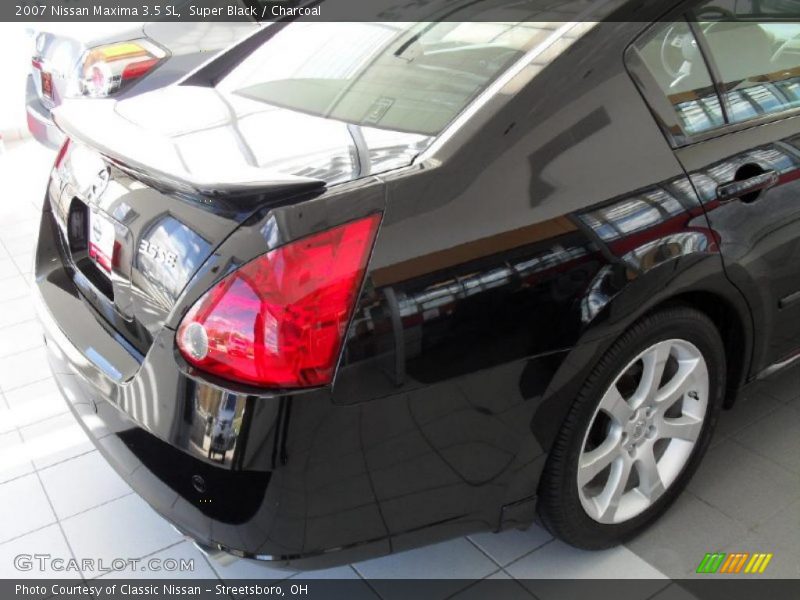 Super Black / Charcoal 2007 Nissan Maxima 3.5 SL