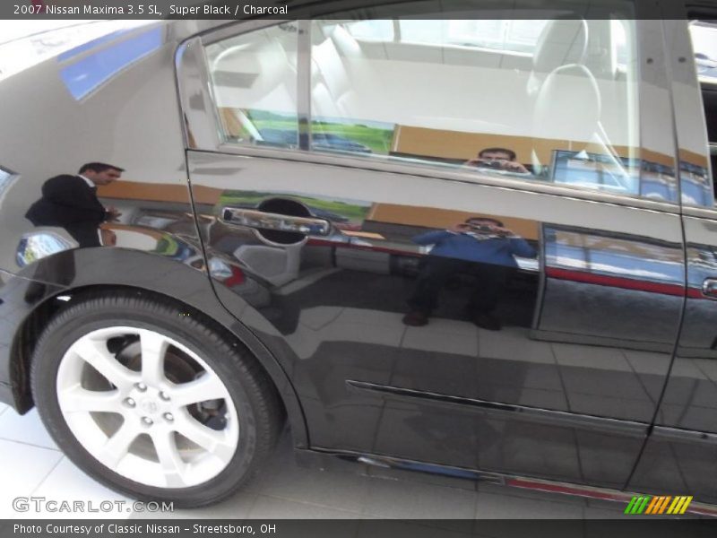 Super Black / Charcoal 2007 Nissan Maxima 3.5 SL