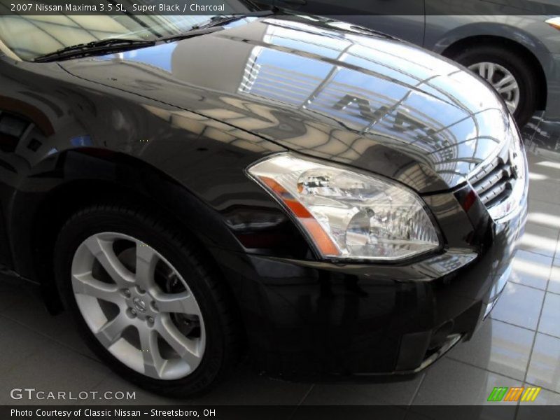 Super Black / Charcoal 2007 Nissan Maxima 3.5 SL
