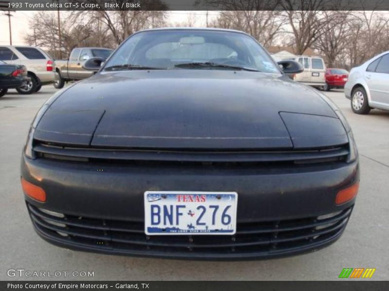 Black / Black 1993 Toyota Celica GT-S Coupe