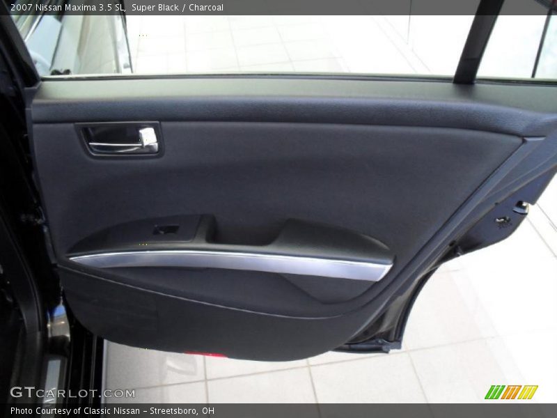 Super Black / Charcoal 2007 Nissan Maxima 3.5 SL