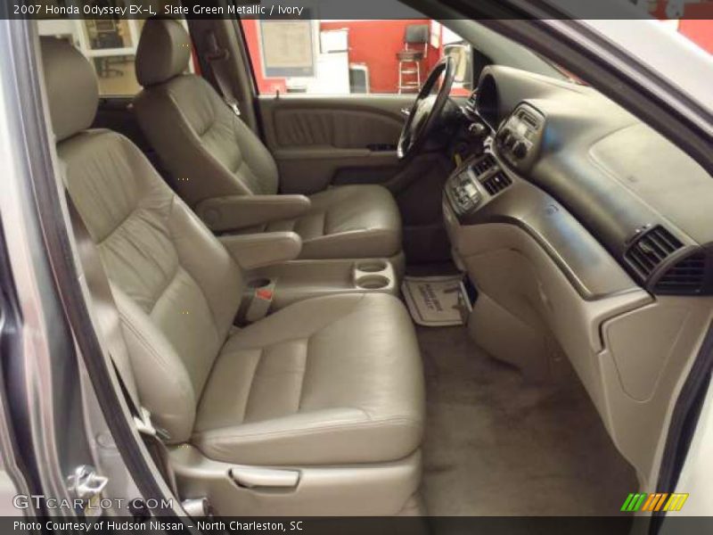  2007 Odyssey EX-L Ivory Interior