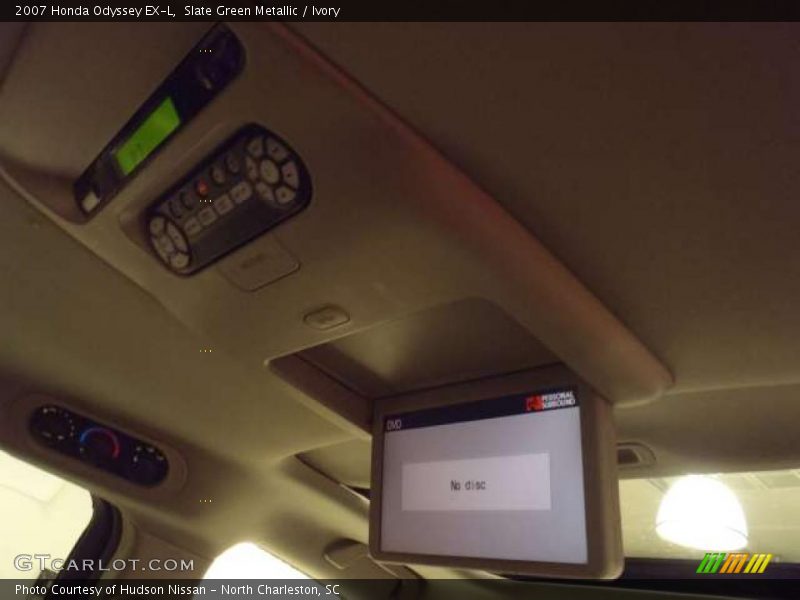 Slate Green Metallic / Ivory 2007 Honda Odyssey EX-L