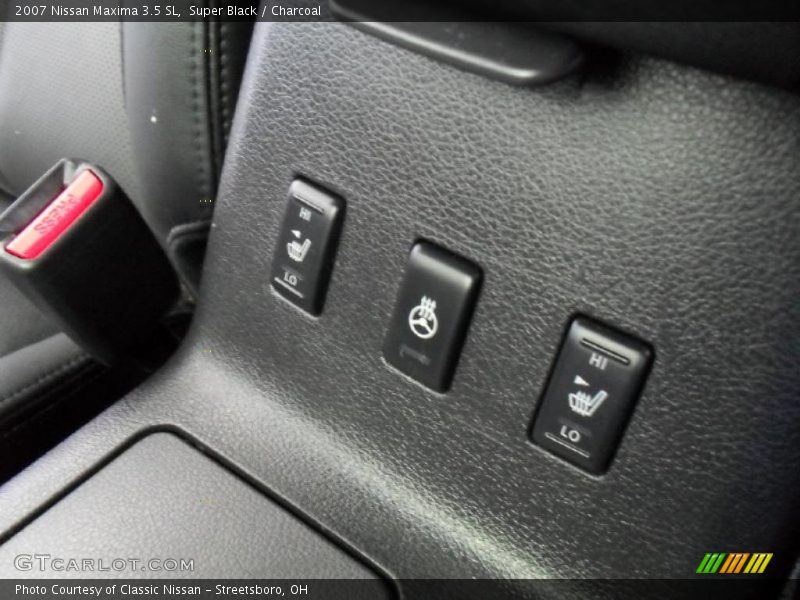 Super Black / Charcoal 2007 Nissan Maxima 3.5 SL