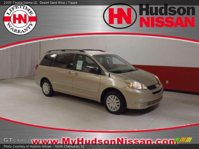Desert Sand Mica / Taupe 2005 Toyota Sienna LE