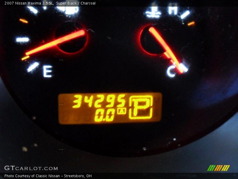Super Black / Charcoal 2007 Nissan Maxima 3.5 SL