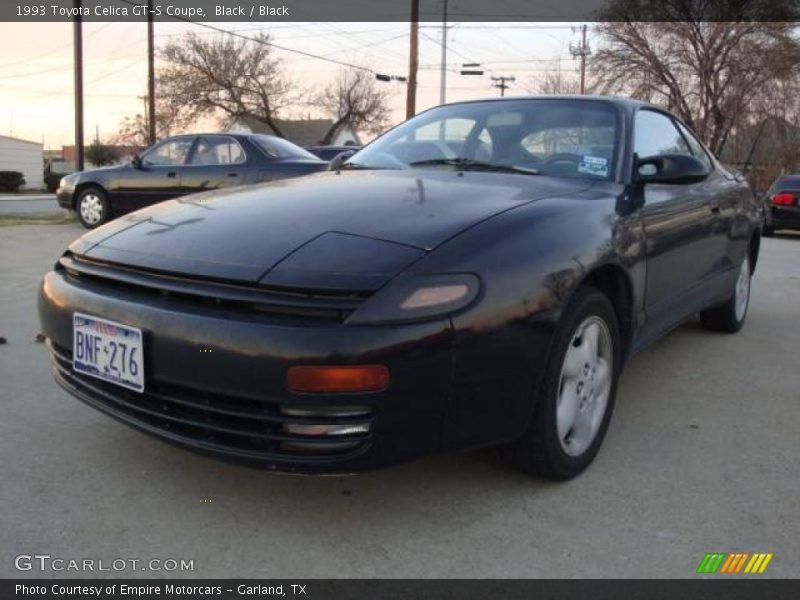 Black / Black 1993 Toyota Celica GT-S Coupe