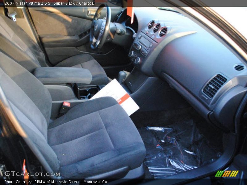Super Black / Charcoal 2007 Nissan Altima 2.5 S