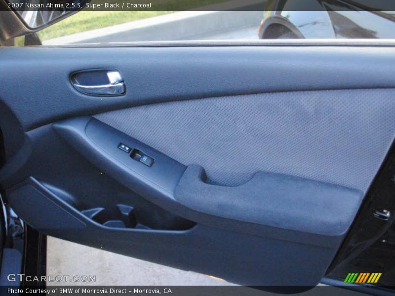 Super Black / Charcoal 2007 Nissan Altima 2.5 S