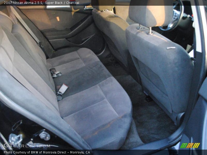 Super Black / Charcoal 2007 Nissan Altima 2.5 S