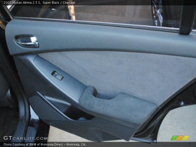 Super Black / Charcoal 2007 Nissan Altima 2.5 S