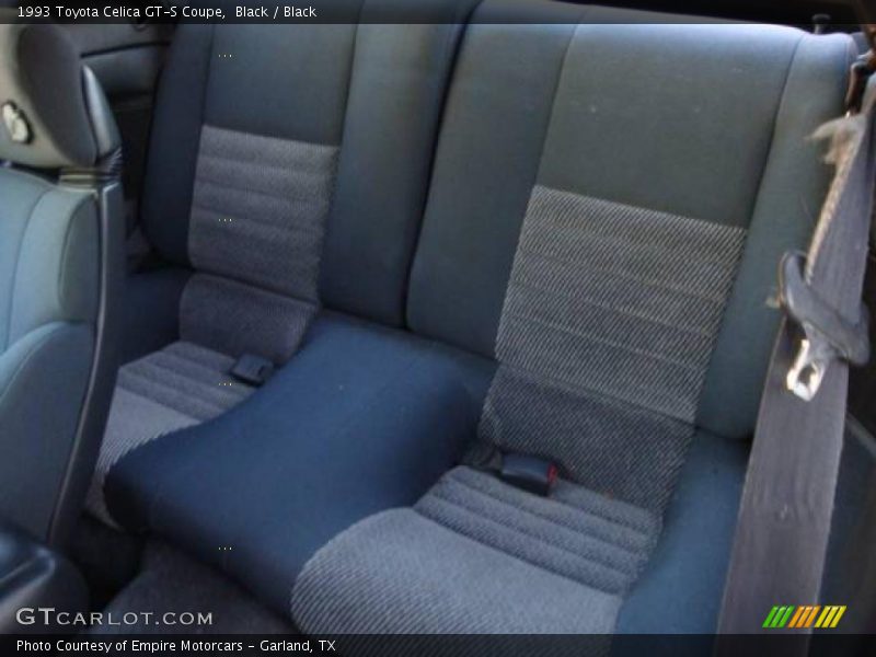 Black / Black 1993 Toyota Celica GT-S Coupe
