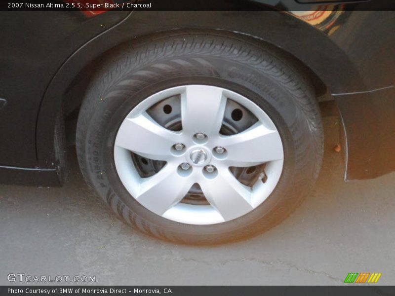 Super Black / Charcoal 2007 Nissan Altima 2.5 S