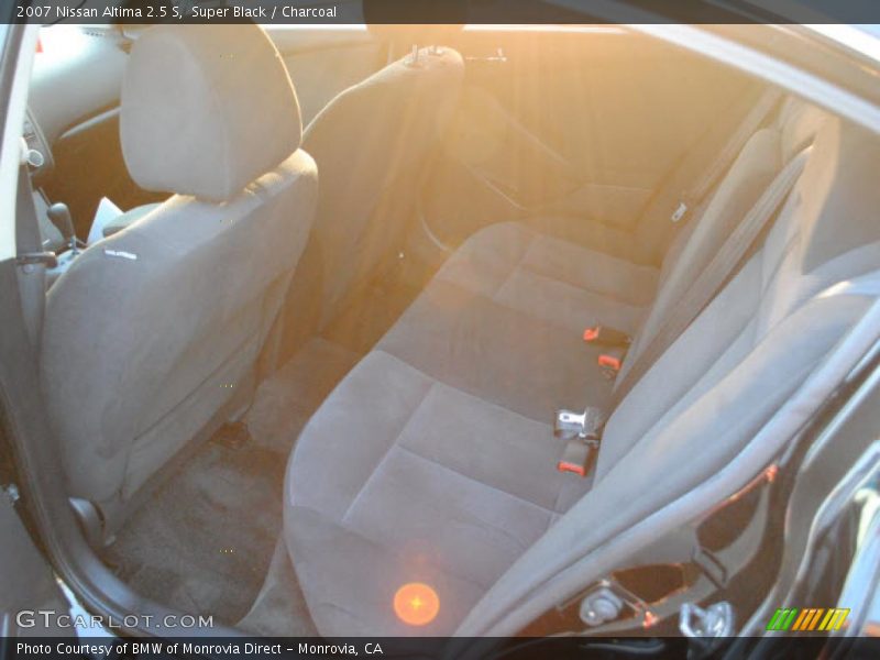 Super Black / Charcoal 2007 Nissan Altima 2.5 S