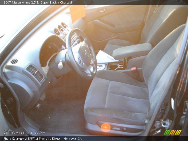 Super Black / Charcoal 2007 Nissan Altima 2.5 S