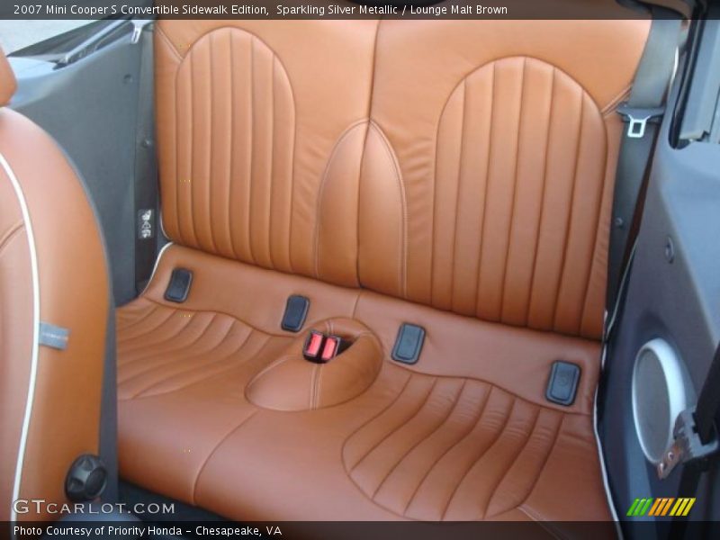  2007 Cooper S Convertible Sidewalk Edition Lounge Malt Brown Interior