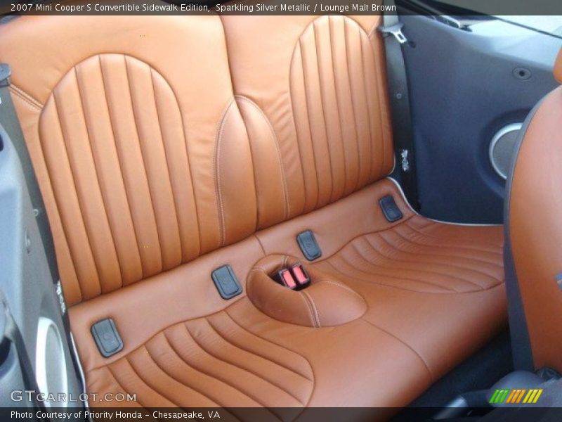  2007 Cooper S Convertible Sidewalk Edition Lounge Malt Brown Interior