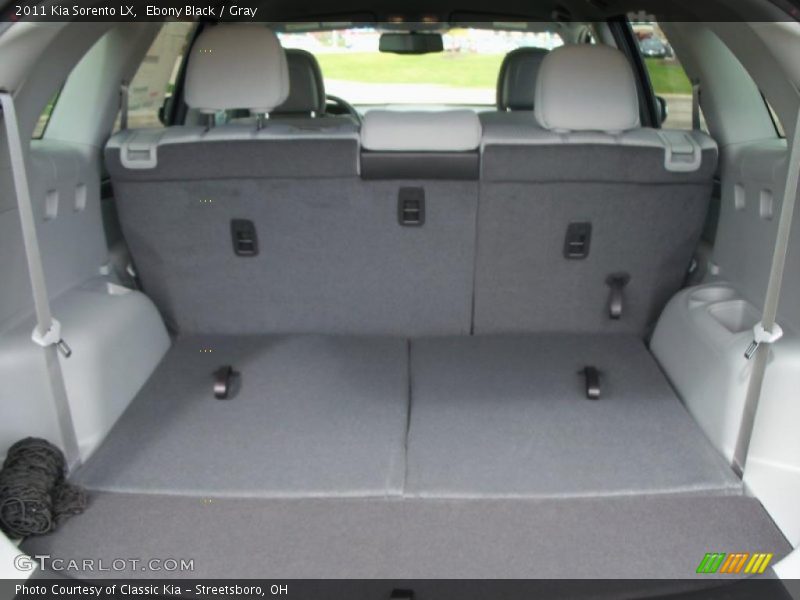 Ebony Black / Gray 2011 Kia Sorento LX