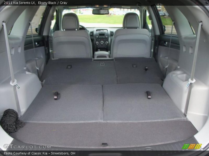 Ebony Black / Gray 2011 Kia Sorento LX