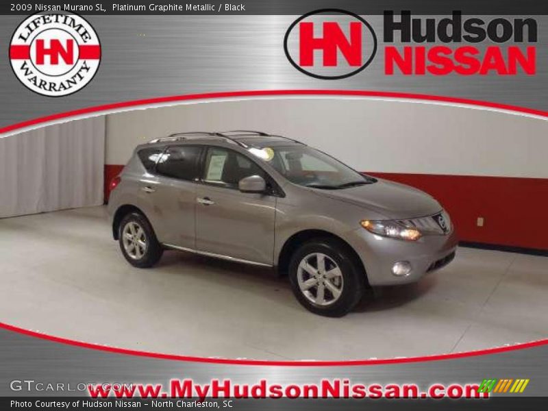 Platinum Graphite Metallic / Black 2009 Nissan Murano SL