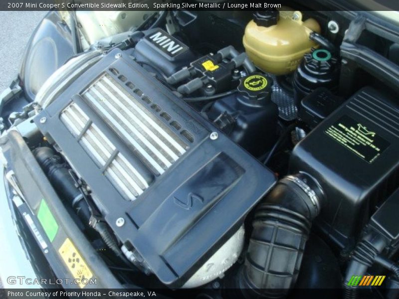  2007 Cooper S Convertible Sidewalk Edition Engine - 1.6 Liter Supercharged SOHC 16-Valve 4 Cylinder