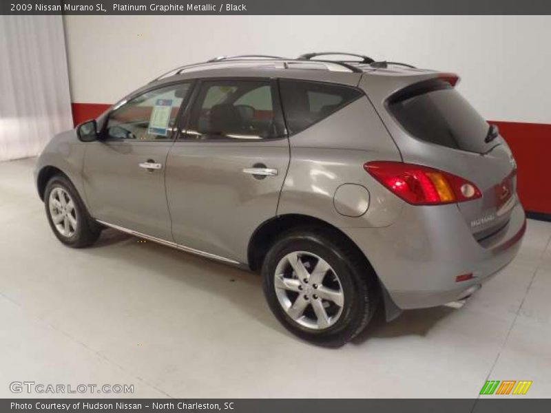 Platinum Graphite Metallic / Black 2009 Nissan Murano SL