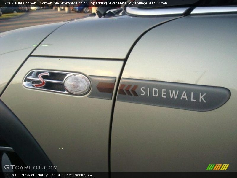  2007 Cooper S Convertible Sidewalk Edition Logo