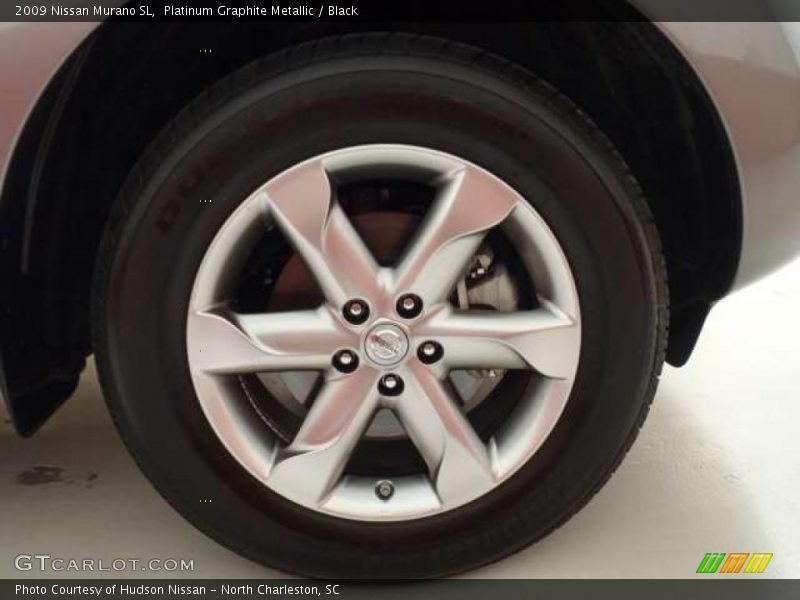 Platinum Graphite Metallic / Black 2009 Nissan Murano SL