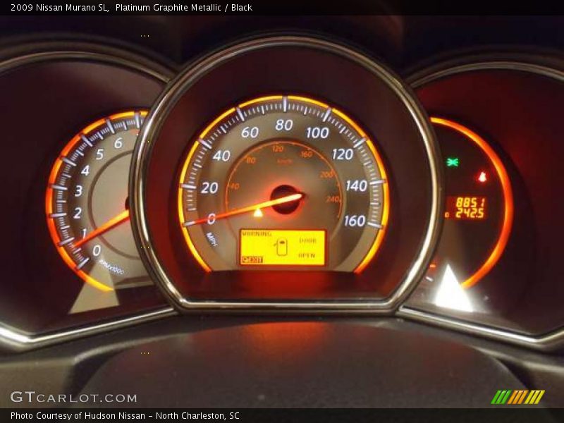 Platinum Graphite Metallic / Black 2009 Nissan Murano SL
