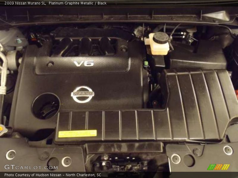 Platinum Graphite Metallic / Black 2009 Nissan Murano SL