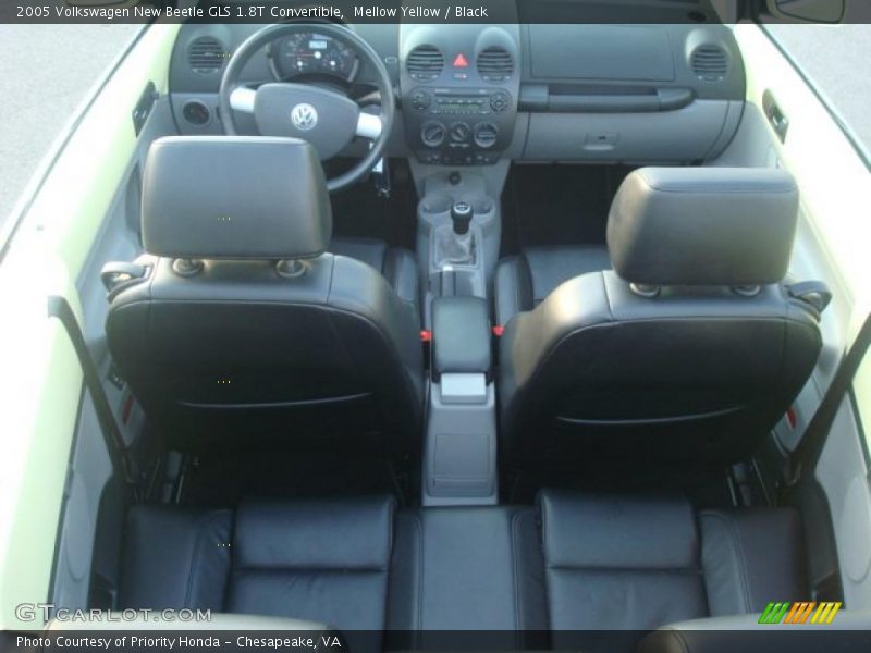  2005 New Beetle GLS 1.8T Convertible Black Interior
