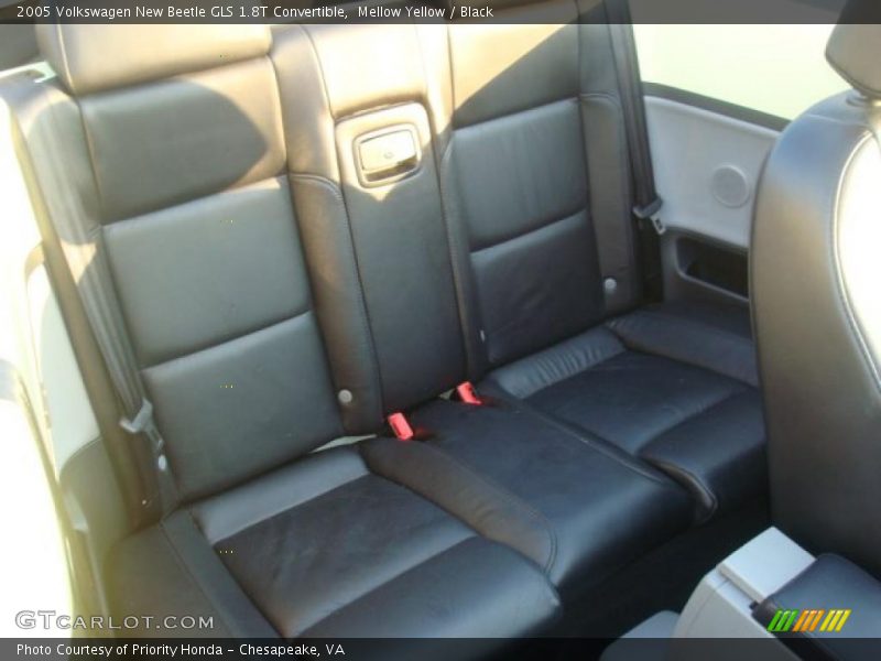 Mellow Yellow / Black 2005 Volkswagen New Beetle GLS 1.8T Convertible