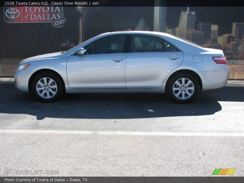 Classic Silver Metallic / Ash 2008 Toyota Camry XLE