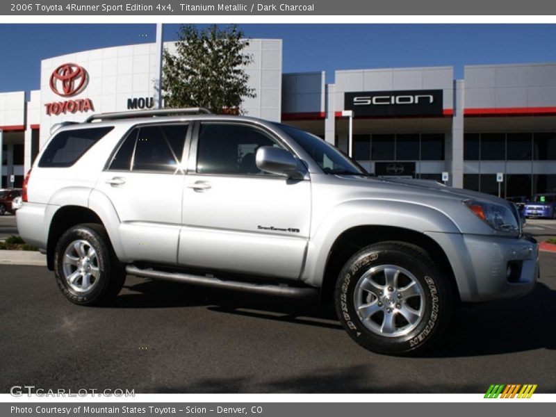 Titanium Metallic / Dark Charcoal 2006 Toyota 4Runner Sport Edition 4x4
