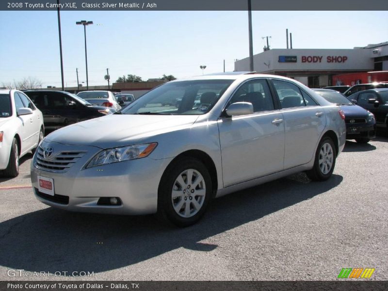 Classic Silver Metallic / Ash 2008 Toyota Camry XLE