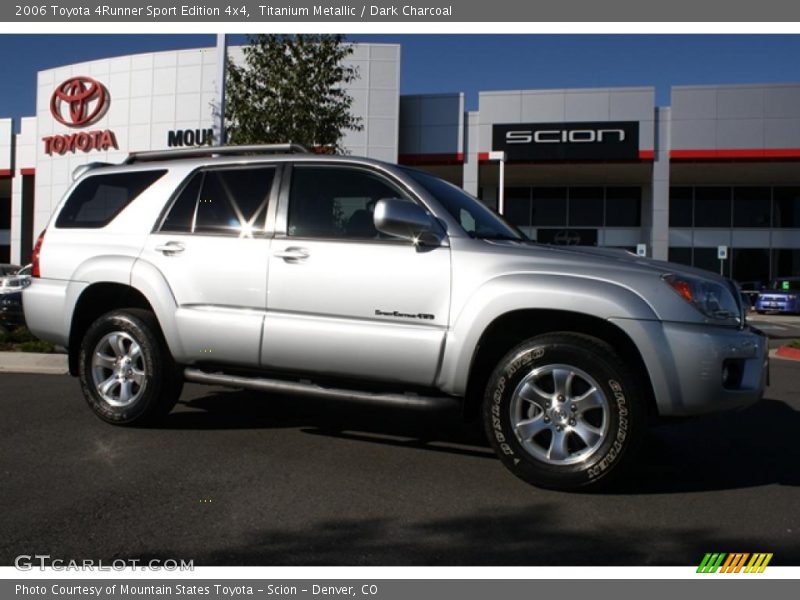 Titanium Metallic / Dark Charcoal 2006 Toyota 4Runner Sport Edition 4x4