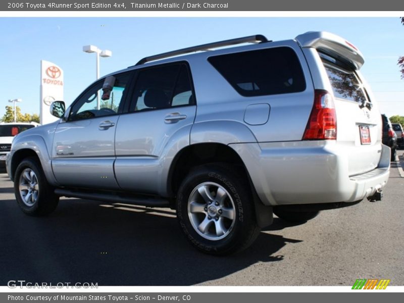 Titanium Metallic / Dark Charcoal 2006 Toyota 4Runner Sport Edition 4x4